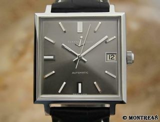 Ulysse Nardin Swiss Made 1968 Men Automatic Stainless Steel Vintage Watch Mj164