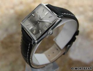Ulysse Nardin Swiss Made 1968 Men Automatic Stainless Steel Vintage Watch MJ164 2