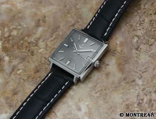 Ulysse Nardin Swiss Made 1968 Men Automatic Stainless Steel Vintage Watch MJ164 6