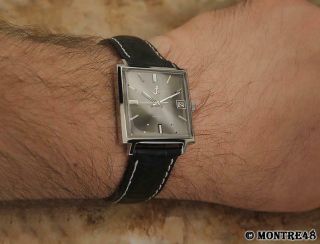 Ulysse Nardin Swiss Made 1968 Men Automatic Stainless Steel Vintage Watch MJ164 8