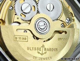 Ulysse Nardin Swiss Made 1968 Men Automatic Stainless Steel Vintage Watch MJ164 9