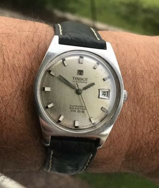 Vintage Tissot Watch Seastar Pr 516 Automatic (s.  Stell) Good