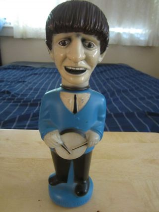 Ringo Starr Soaky Doll Twist Top Blue/white/black Colgate Vintage1965 Colgate