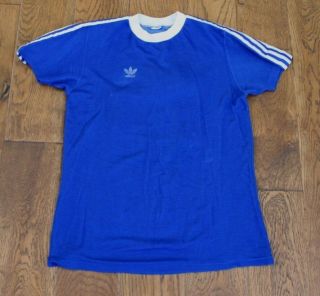 Vintage Adidas Fc Schalke 04 Football Shirt 1975 - 76 Size Medium