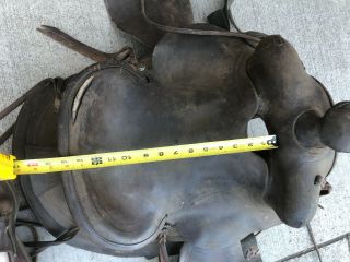 Vintage / Antique Leather Saddle 13 