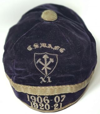 Vintage C.  S.  M.  A.  F.  C.  Camborne School Of Mines Association Football Club School C