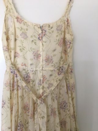 Vintage Gunne sax dress floral peasant prairie dress.  Size 7 7