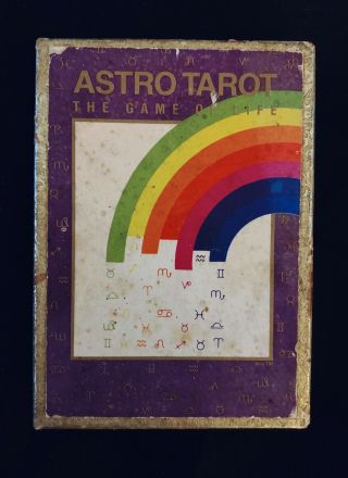 Vintage Astro Tarot - Game Of Life - 1989 Rare Hard To Find Oop