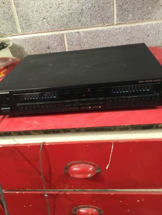 Pioneer Gr - 777 Top Vintage Double Stereo Equalizer Hifi Separates