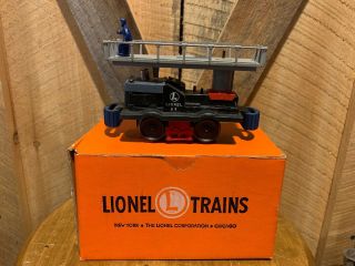 Lionel Trains 69 Motorized Maintenance Car Ln/ob Tt /with Vintage Box
