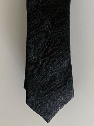 Vintage Hedi Slimane Christian Dior The Hand Made Pearlgray Skinny Tie
