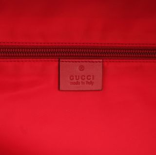 RARE GUCCI GG Supreme Monogram Ladybug Backpack Diaper Bag 10