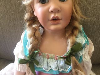 RARE Porcelain Doll LETICIA by Amalia Pastor signed Ltd of 10 1997 7