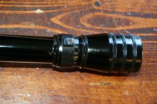 VINTAGE REDFIELD 4 X 12 RIFLE SCOPE W/ ACCU - TRAC & BULLET DROP COMPENS 4