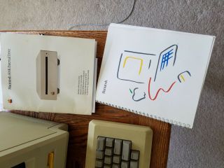 Vintage Apple Macintosh Mac Computer M001W 512K System Bundle 3