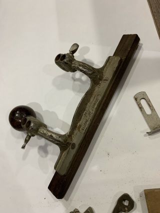 Vintage Stanley No.  45 Hand Plane And Cutters 7