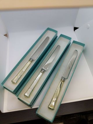 Windham By Tiffany & Co.  Sterling Silver Luncheon Knife - 9.  25 " Long