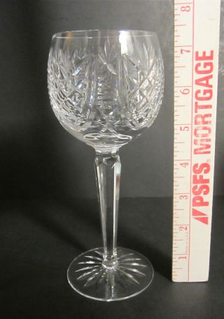 8 Vintage WATERFORD CRYSTAL Irish Cut Glass CLARE 7 3/8 