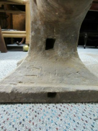 Antique Blacksmith Anvil - Unknown Maker - 170 Pounds 5