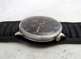 DOXA FULL HOUSE 1930 ' s Swiss vintage men ' s mechanical wristwatch 3