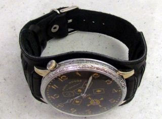 DOXA FULL HOUSE 1930 ' s Swiss vintage men ' s mechanical wristwatch 6
