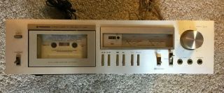 Vintage Pioneer Stereo Cassette Tape Deck CT - F550 Sounds Great 2