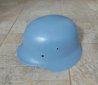 WW2 German Helmet M38 - 40? - helmet with tags 6