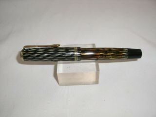 Vintage Osmia 64ef Gold&black Fountain Pen Osmia Ef Gold Nib Germany