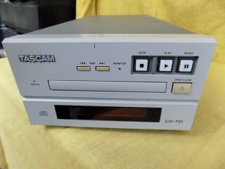 Rare Vintage Tascam Cd - 701 Professional Broadcasting C.  D.  System