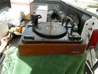 Vintage Htf Garrard 88 Mk Ii Turntable Record Player Estate Find