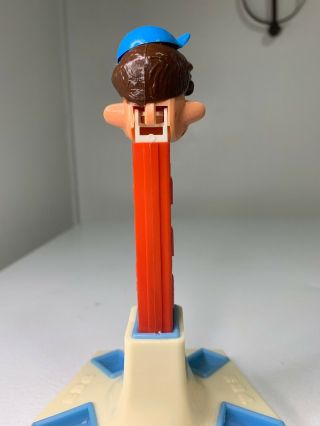 Vintage Pez Dispenser Boy With Blue Hat No Feet 4