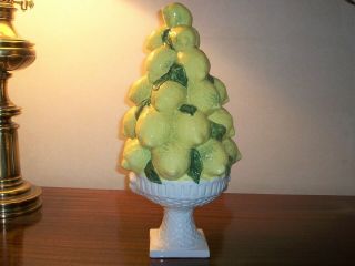 Vintage Ceramic Lemon Topiary Tree Hand Painted - Italy 2