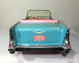 Barbie Vintage 1957 Chevy Convertible Bel - Air 1988 6