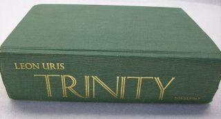 Rare Vintage 1976 Limited Edition And First Edition Book Trinity By Leon Uris