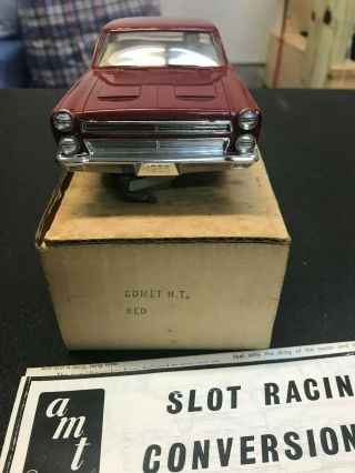 VINTAGE AMT 1/25 SCALE 1966 MERCURY CYCLONE PACE CAR SLOT 6