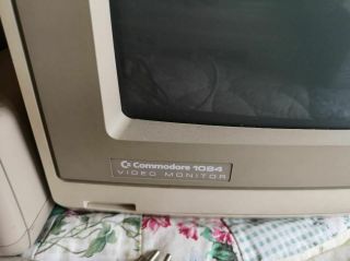 Vintage Commodore 128 Computer 1541 disk drive mps802 printer 1084 Monitor Disks 2