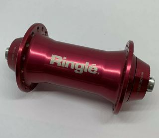 Ringle Duper Front Hub 32 Hole Vintage Mountain Bike Red Anodized Mtb