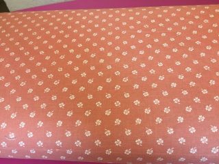 27,  Yard Vintage Floral Flower Rosebud 100 Cotton Quilt Fabric 6