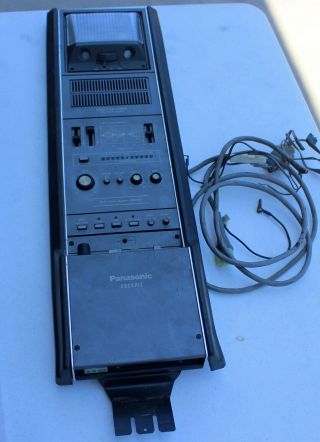 Vintage Panasonic Cockpit Rm - 310 Overhead Radio Console Hi Fi Audio Power System
