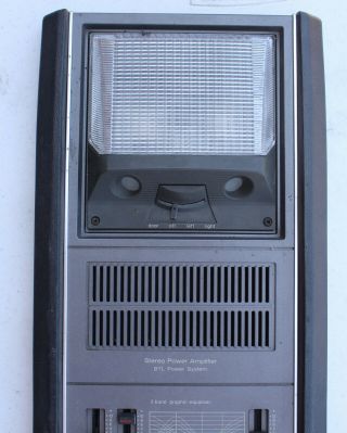 Vintage Panasonic Cockpit RM - 310 Overhead Radio Console Hi Fi Audio Power System 2