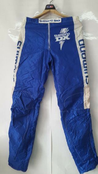 Vintage Shimano Bmx Pants Size 32 Bmx Racing Old School