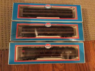 Vintage and in Boxes.  Model Power “The Presidential Special” Loco/Train Cars 3