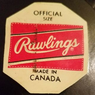 PITTSBURGH PENGUINS VINTAGE OLD 1970 ' S RAWLINGS OFFICIAL GAME PUCK RUBBER CREST 4