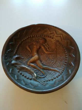 Paul Manship Rare 1915 Ashtray Medal The National Sculpture Society To Its.