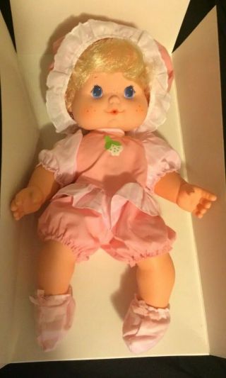 Strawberry Shortcake Blow Kiss Baby Needs A Name Doll Kenner 1984 7