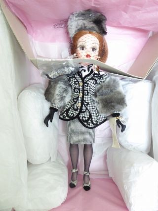 Vintage Le 1996 Madame Alexander 21 " Cissy Couture Doll Nrfb Houndstooth Suit