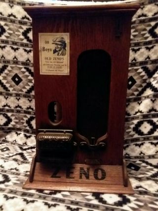 Antique Zeno Gum Machine