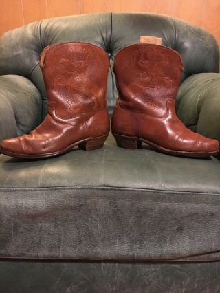 Vintage Roy Rogers Western Kids Boots