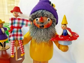 Vintage Steinbach Smoker Puppeteer Music Animated 762 West Germany 3