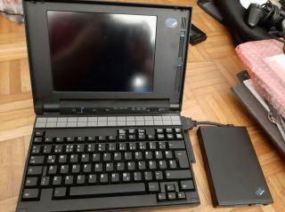 Very Rare Vintage IBM Note 33,  Model 8533,  Note PS/2 laptop from 1991 2